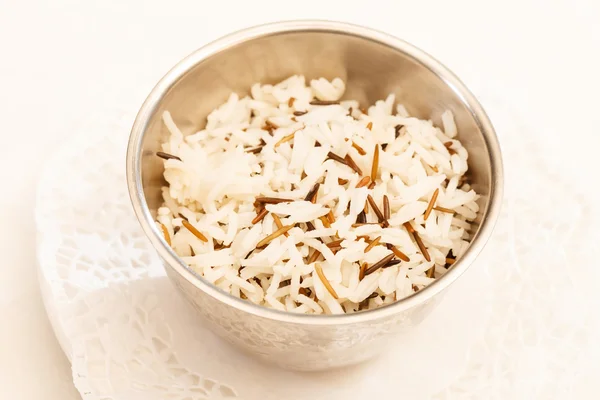 Rice in the bowl — Stock Photo, Image