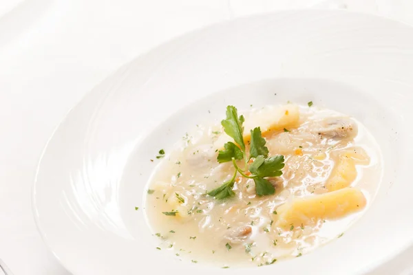 Leckere Suppe — Stockfoto