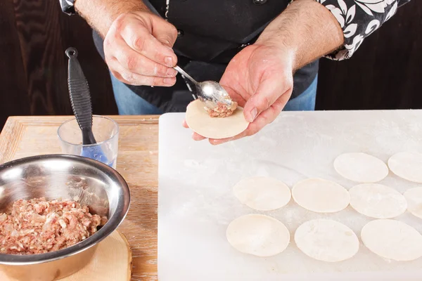 Chef at work — Stock Photo, Image