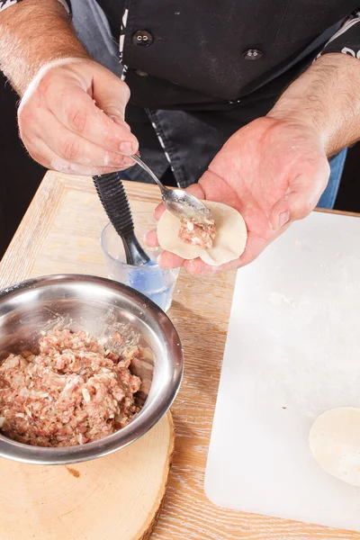 Chef at work — Stock Photo, Image