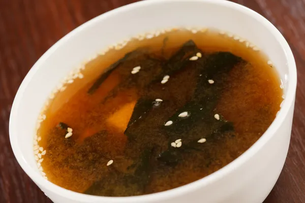 Miso soup , Japanese Food — Stock Photo, Image