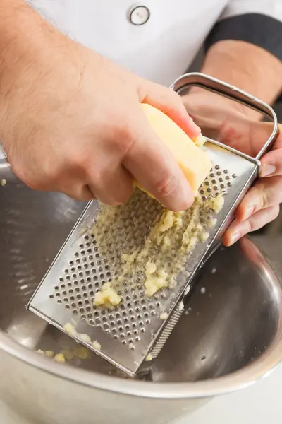 Chef al lavoro — Foto Stock