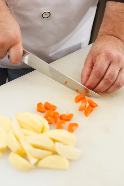 Chef at work — Stock Photo, Image