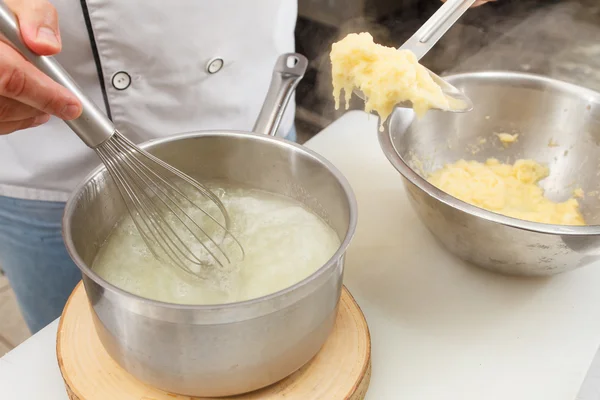 Chef at work — Stock Photo, Image