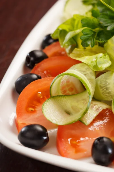 Salada de legumes frescos — Fotografia de Stock