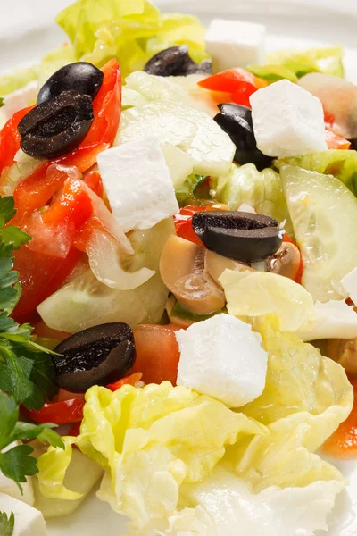 Griechischer Salat — Stockfoto