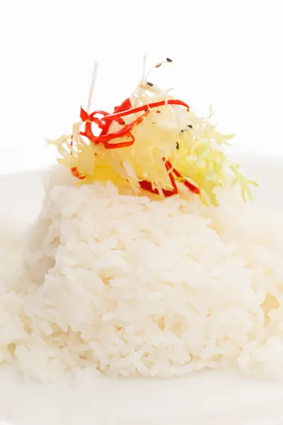 White steamed rice — Stock Photo, Image