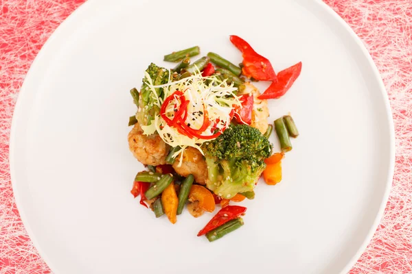 Fried vegetables — Stock Photo, Image