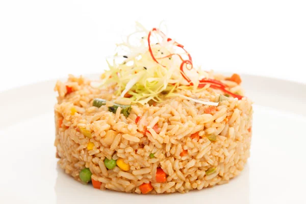 Fried Rice with Vegetables — Stock Photo, Image