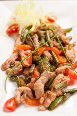 çalı fasulyesi ile et