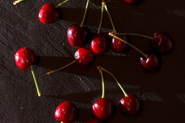 Cerejas frescas — Fotografia de Stock