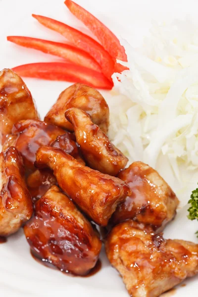 Kuřecí teriyaki — Stock fotografie