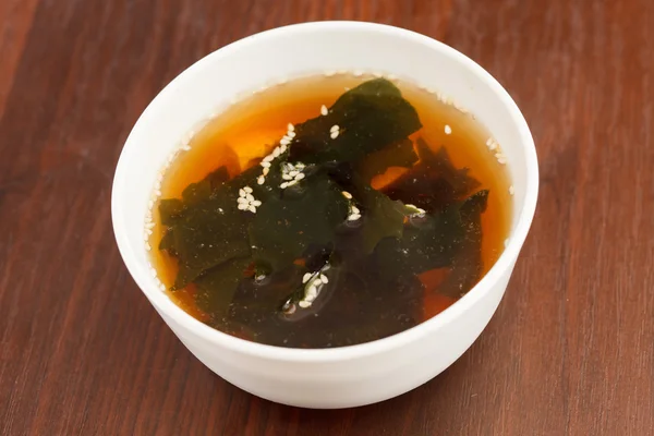 味噌スープ、日本の食品 — ストック写真