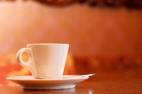 Tazza di caffè in camera VIP — Foto Stock