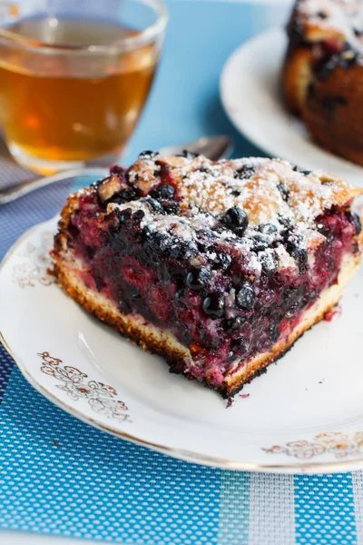 Házi berry torta — Stock Fotó