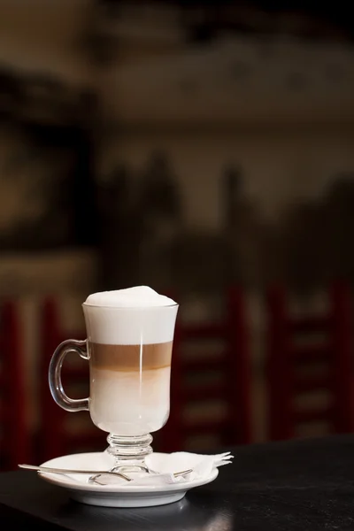 Latte macchiato — Foto Stock