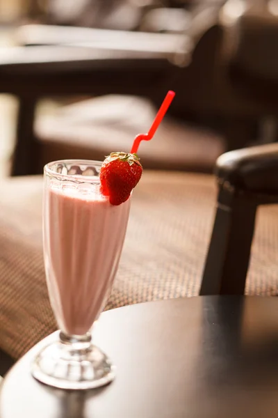 Çilekli Smoothie — Stok fotoğraf