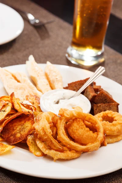 Appetizer in the bar — Stock Photo, Image