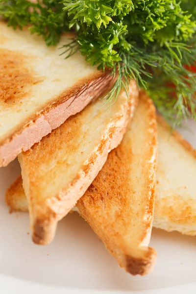 Fresh toasts — Stock Photo, Image