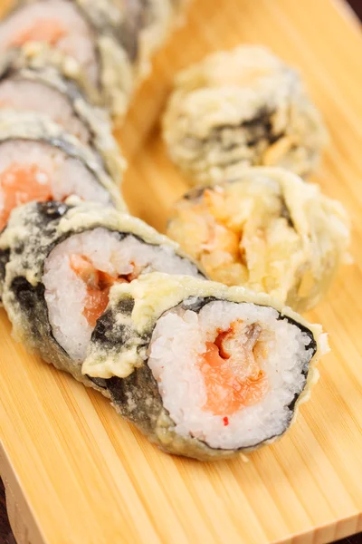 天ぷら巻き寿司 — ストック写真