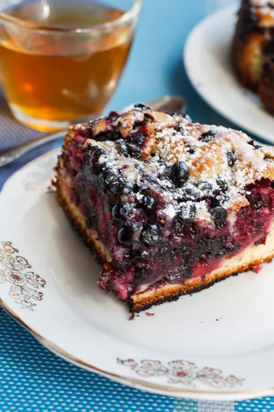 Gâteau aux baies maison — Photo