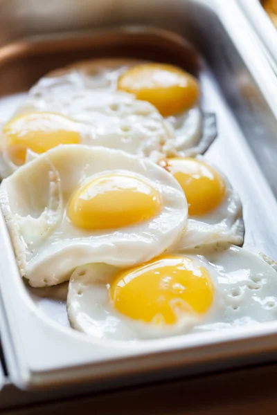 Huevos fritos — Foto de Stock