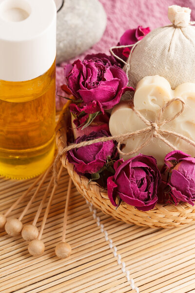 мыло с розами
