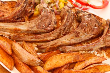 sebzeli ızgara kaburga