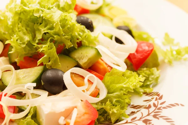 Grekisk sallad — Stockfoto