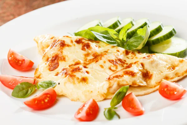 Tortilla con verduras — Foto de Stock