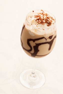 soğuk taze buz kadar yakın Çikolata kahve