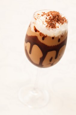 soğuk taze buz kadar yakın Çikolata kahve