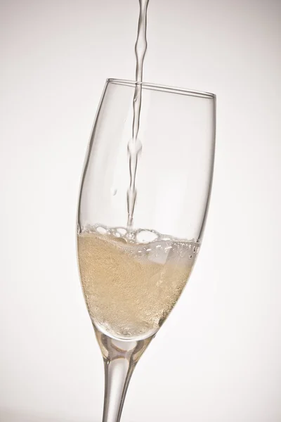 Un bicchiere di champagne — Foto Stock