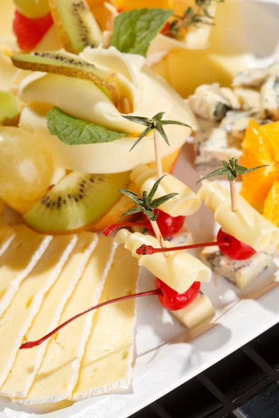 Assiette de fromage — Photo