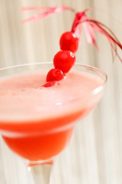 Cocktail rosso — Foto Stock