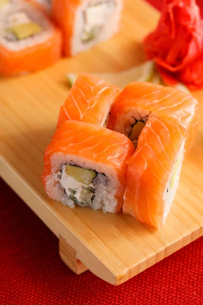 Läckra sushi — Stockfoto