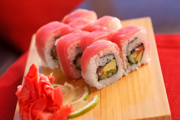 Läckra sushi — Stockfoto