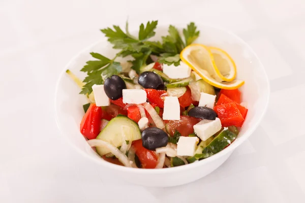 Griechischer Salat — Stockfoto