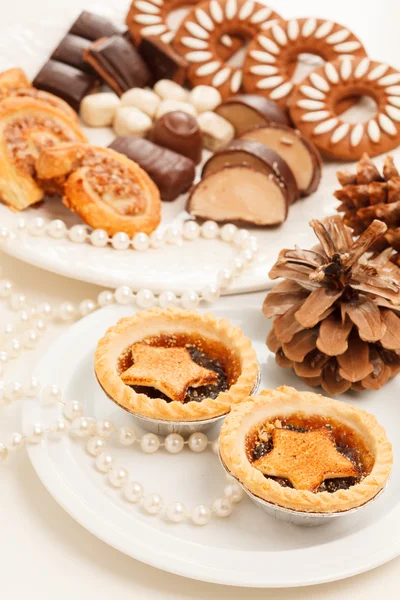 Christmas dessert — Stockfoto