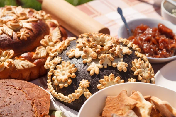 Pane fresco fatto in casa — Foto Stock