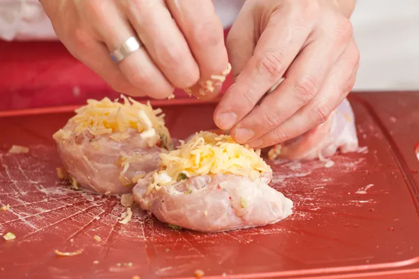 Chef at work — Stock Photo, Image