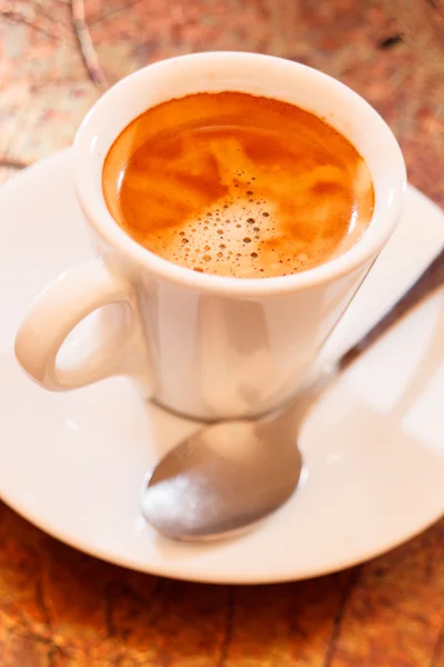 Tazza di caffè in camera VIP — Foto Stock