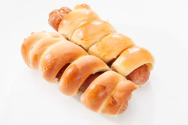 Bread sausage — Stock Photo, Image