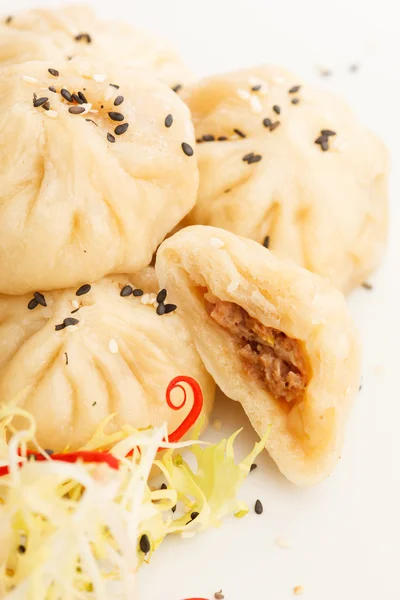 Kinesiske dumplings - Stock-foto
