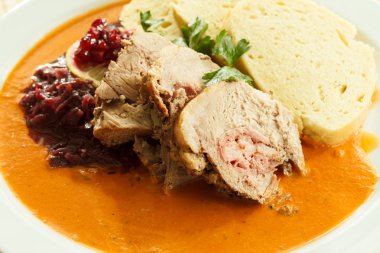 etli lahana ve patates püresi