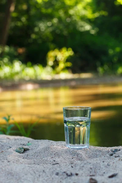 Acqua pulita (concetto sano ) — Foto Stock