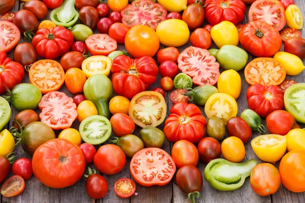 Colorful tomatoes — Stock Photo, Image