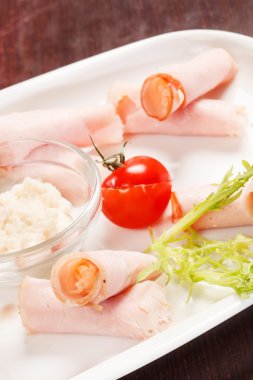 jambon ruloları