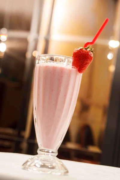 Smoothie de morango — Fotografia de Stock