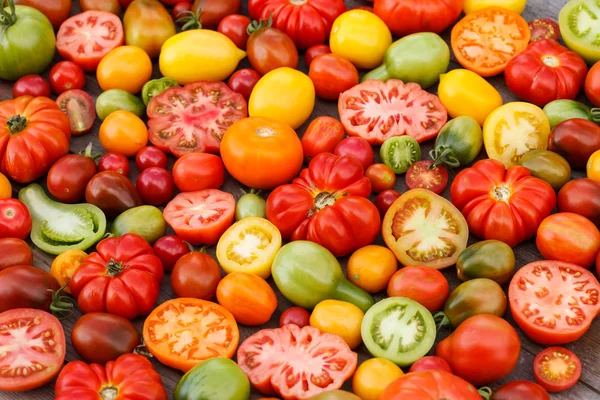 カラフルなトマト — ストック写真